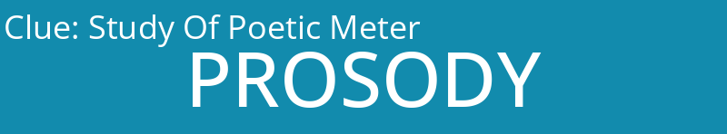 Study Of Poetic Meter