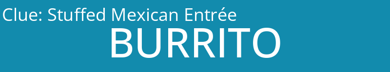 Stuffed Mexican Entrée