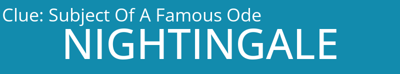 Subject Of A Famous Ode