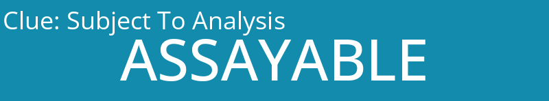 Subject To Analysis