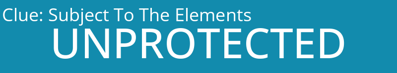 Subject To The Elements