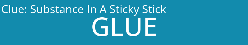 Substance In A Sticky Stick
