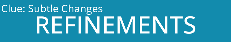 Subtle Changes