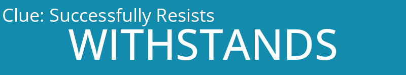 Successfully Resists