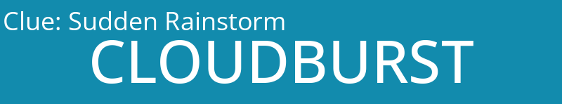 Sudden Rainstorm