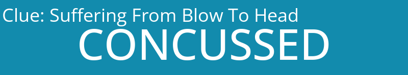 Suffering From Blow To Head