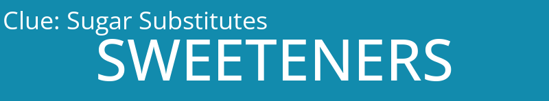 Sugar Substitutes