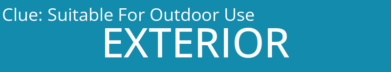 Suitable For Outdoor Use