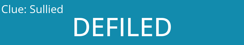 Sullied