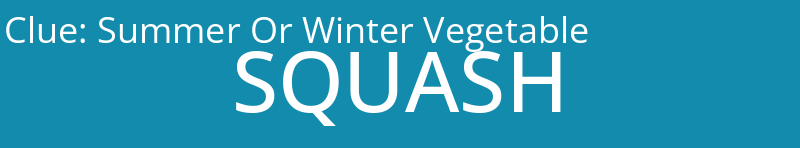 Summer Or Winter Vegetable