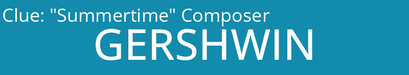 "Summertime" Composer