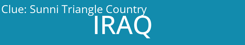 Sunni Triangle Country