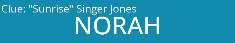 "Sunrise" Singer Jones