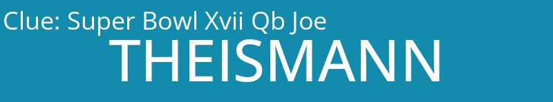 Super Bowl Xvii Qb Joe