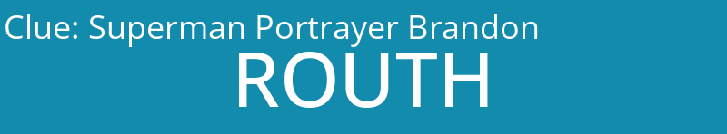 Superman Portrayer Brandon