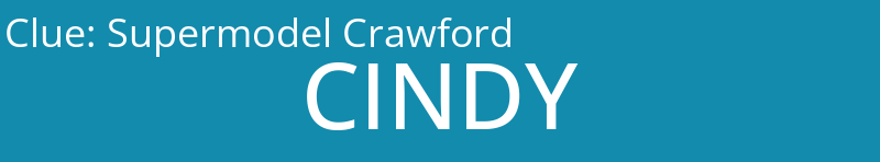 Supermodel Crawford