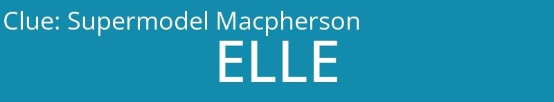 Supermodel Macpherson