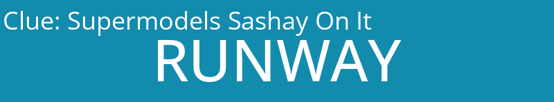 Supermodels Sashay On It