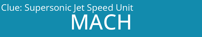 Supersonic Jet Speed Unit