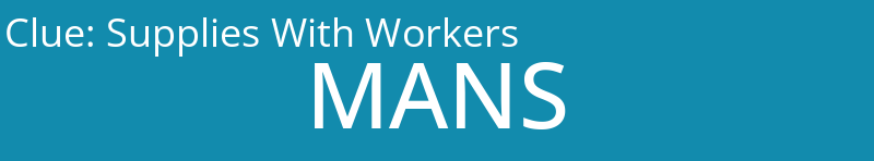 Supplies With Workers
