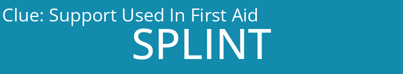 Support Used In First Aid