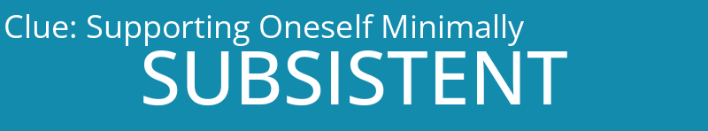 Supporting Oneself Minimally