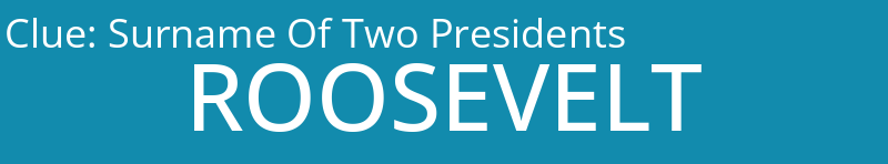 Surname Of Two Presidents