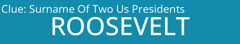 Surname Of Two Us Presidents