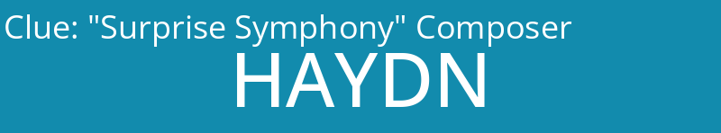 "Surprise Symphony" Composer
