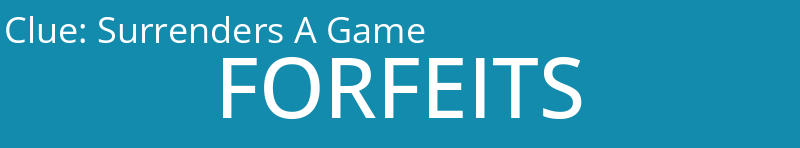 Surrenders A Game