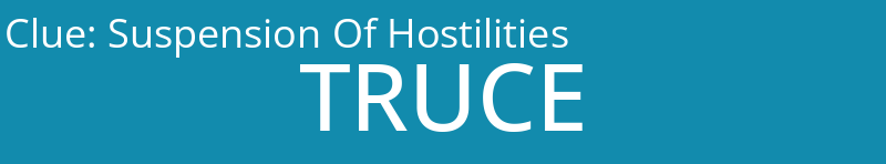 Suspension Of Hostilities