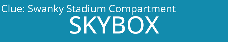 Swanky Stadium Compartment