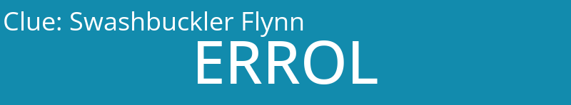 Swashbuckler Flynn