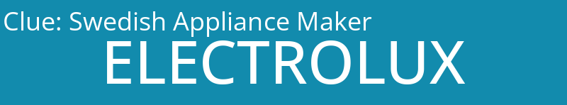 Swedish Appliance Maker