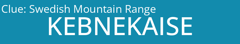 Swedish Mountain Range