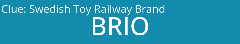 Swedish Toy Railway Brand