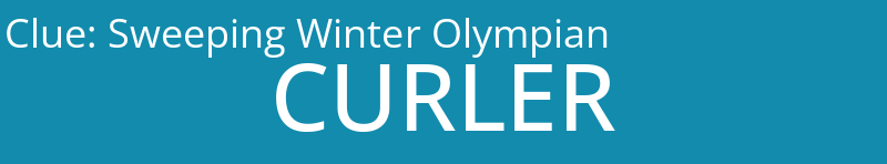 Sweeping Winter Olympian