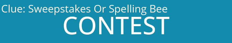 Sweepstakes Or Spelling Bee