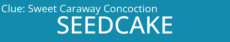 Sweet Caraway Concoction