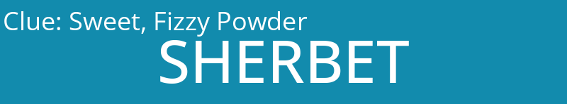 Sweet, Fizzy Powder