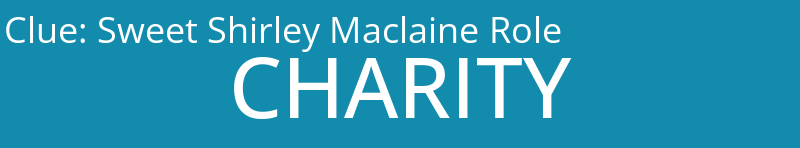 Sweet Shirley Maclaine Role