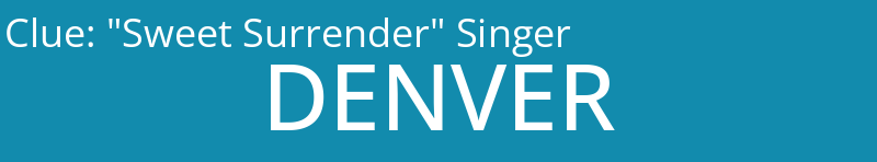 "Sweet Surrender" Singer