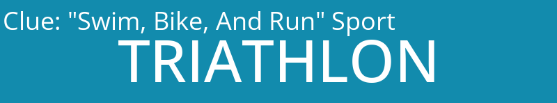 "Swim, Bike, And Run" Sport