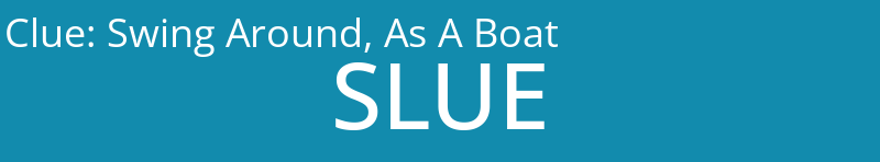 Swing Around, As A Boat