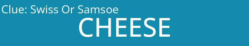 Swiss Or Samsoe