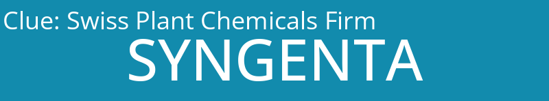 Swiss Plant Chemicals Firm