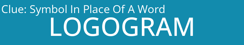 Symbol In Place Of A Word