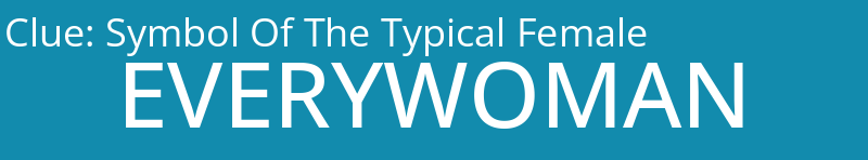 Symbol Of The Typical Female