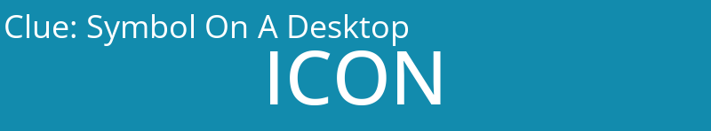 Symbol On A Desktop