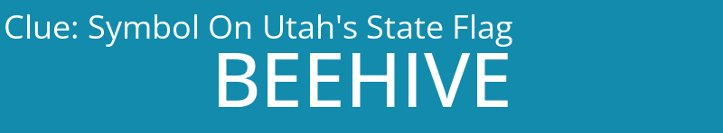 Symbol On Utah's State Flag